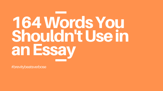 words you should not use in a research paper